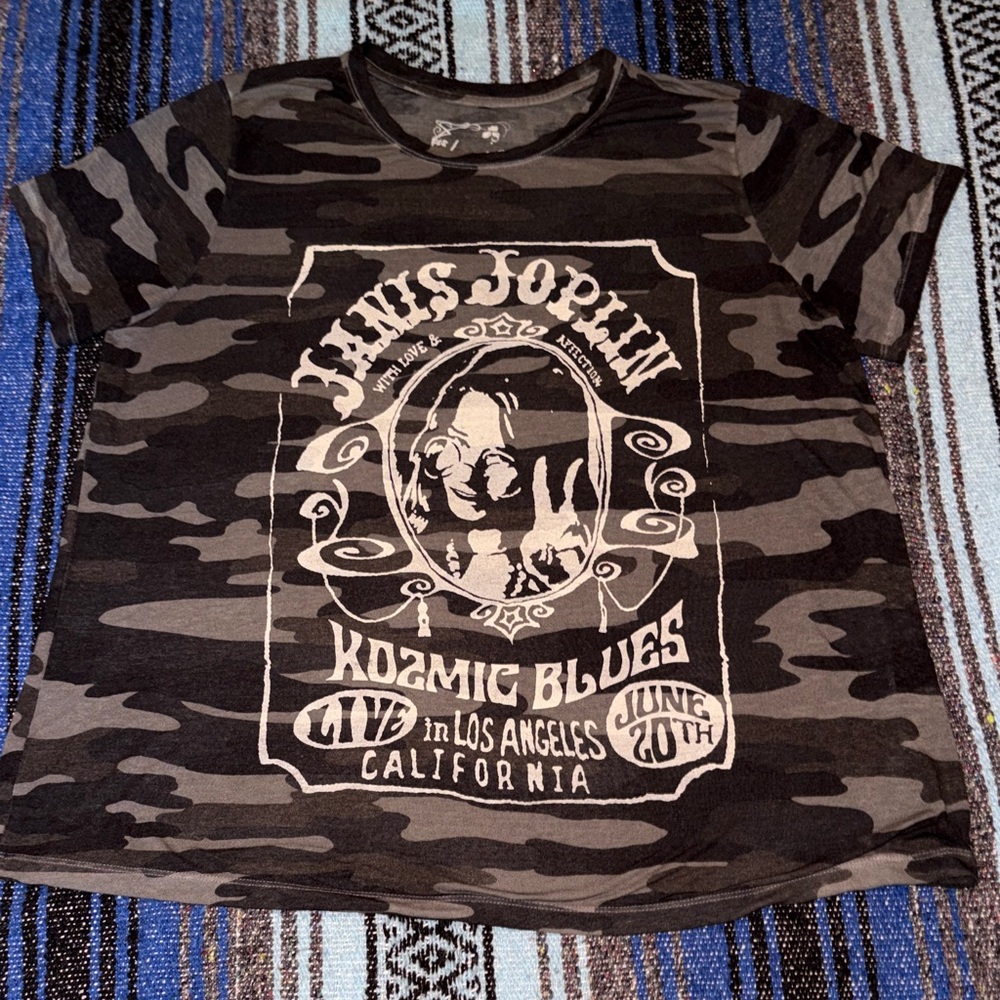 Janis Joplin Concert Tee Shirt